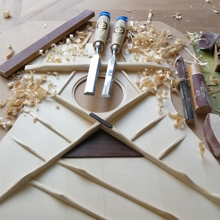 Top met gereedschap